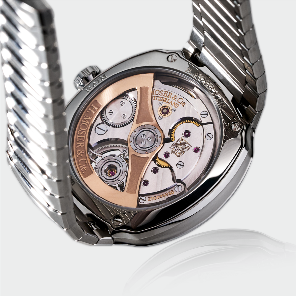 H. Moser & Cie Streamliner Tourbillon Rainbow Vantablack®