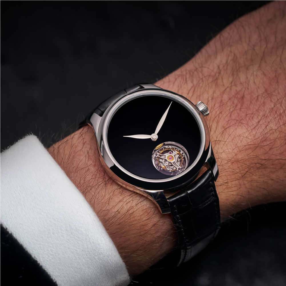 H. Moser & Cie Endeavour Tourbillon Concept Vantablack®
