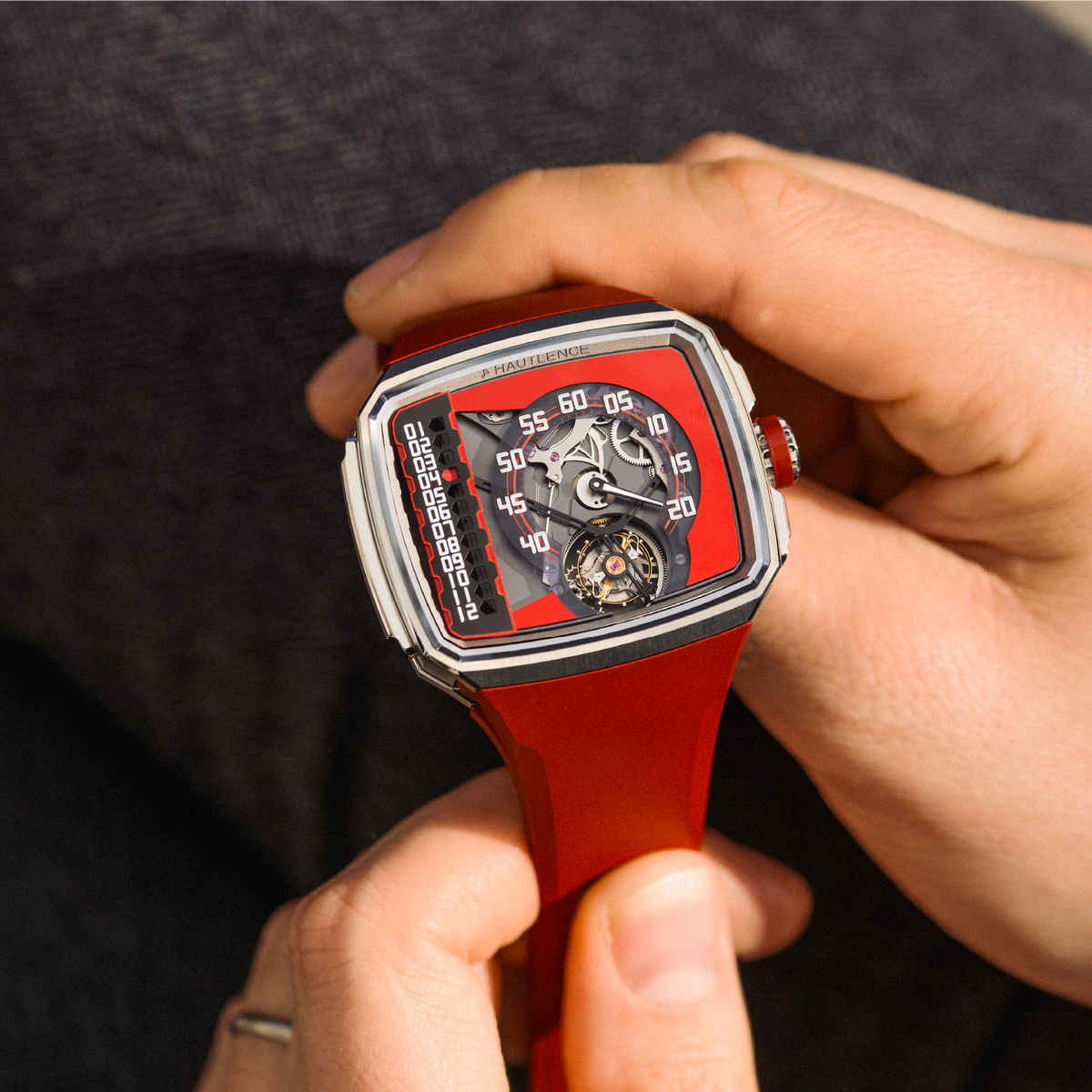 Hautlence Linear Series 3 – Red Passion