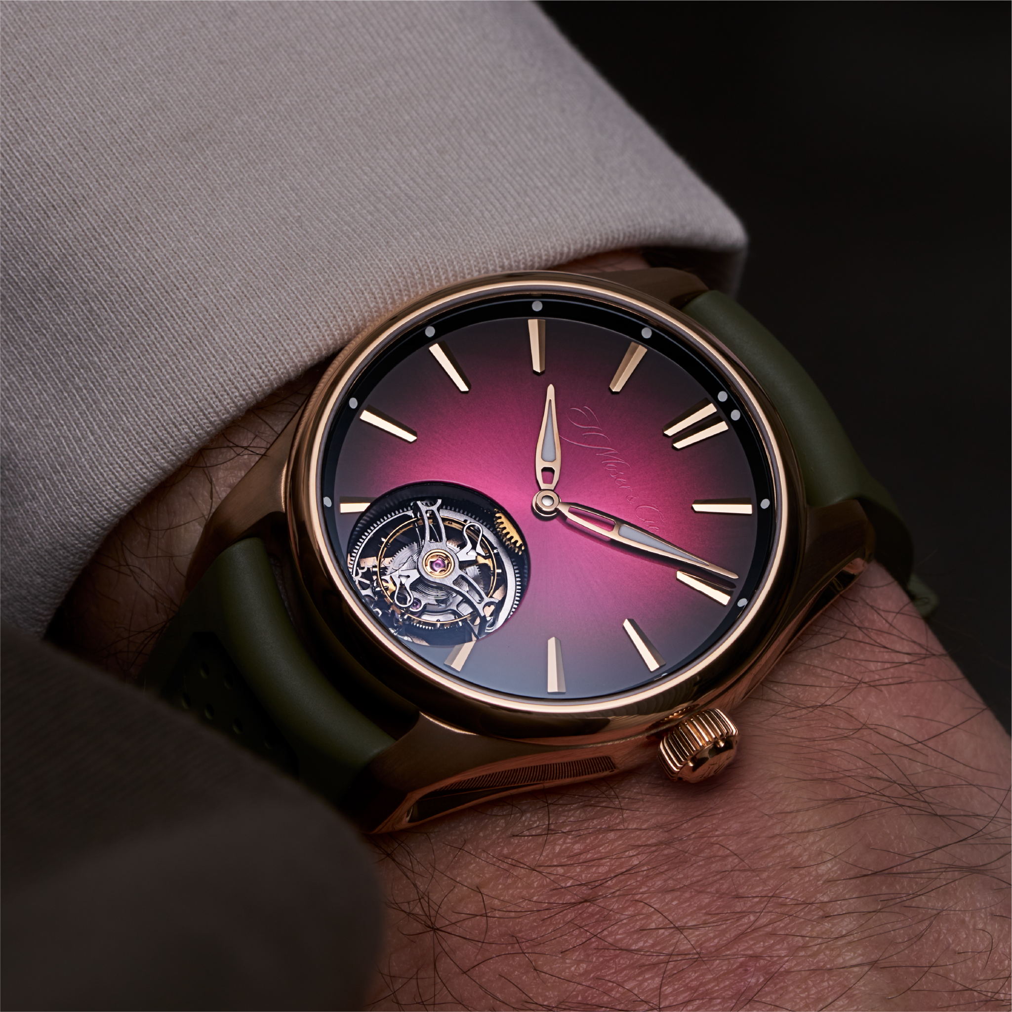Pioneer Tourbillon Burgundy – PRJKT8 - Main Image