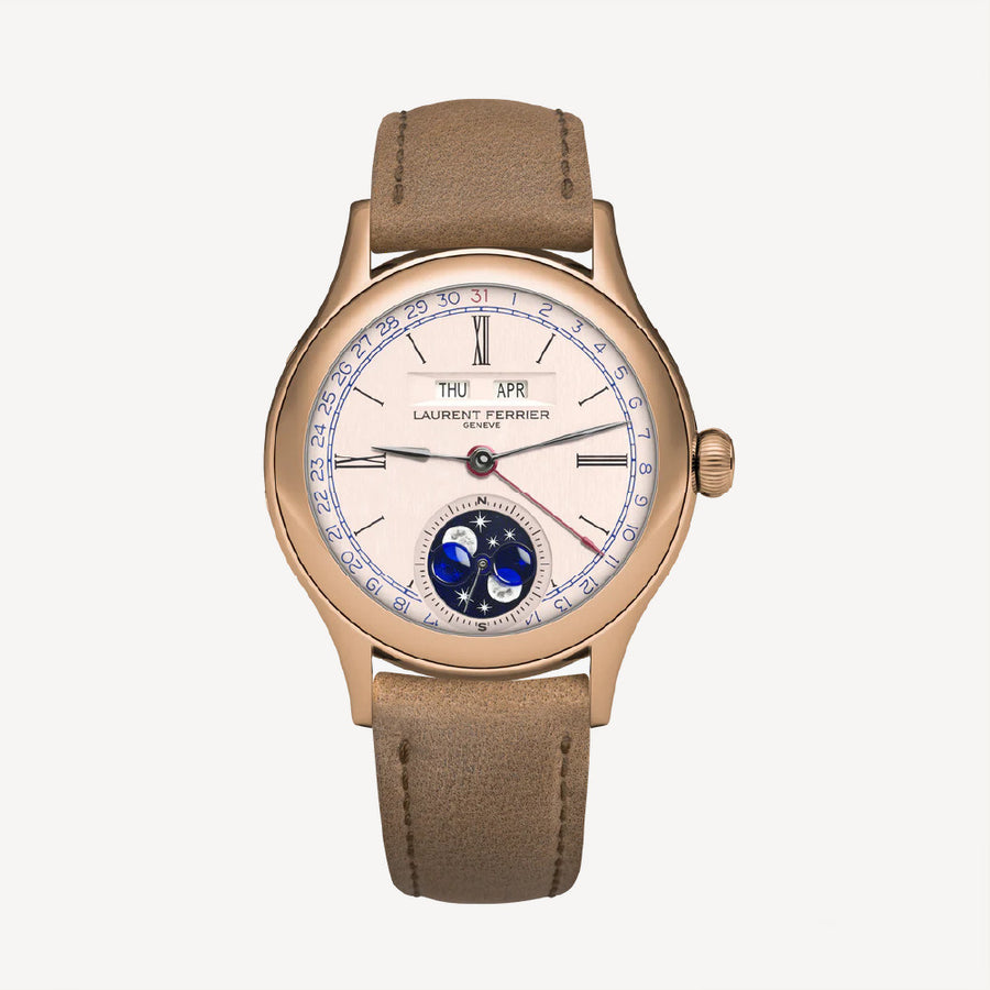 Laurent Ferrier Classic Moon: Silver Dial