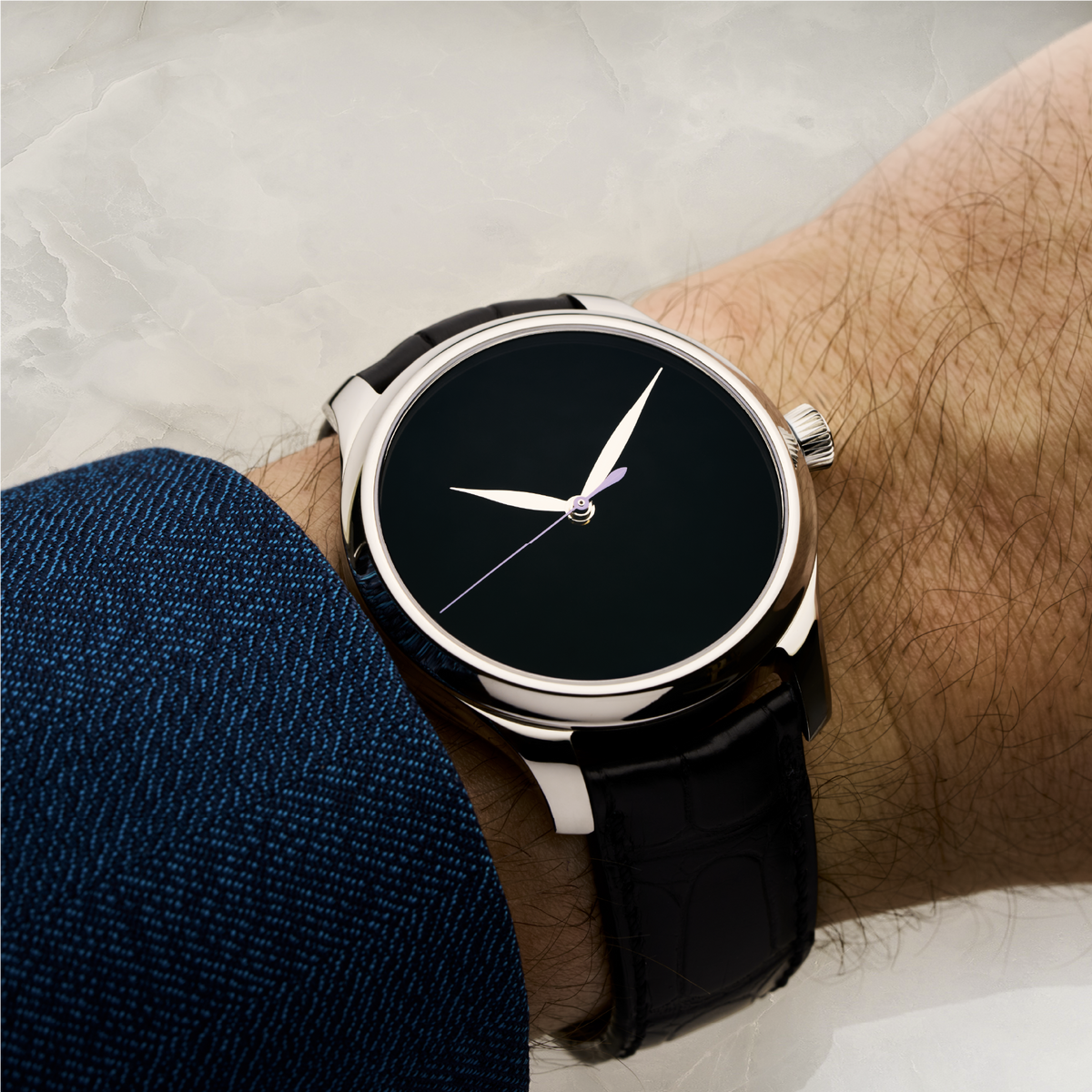 H. Moser & Cie Endeavour Centre Seconds Concept Vantablack®