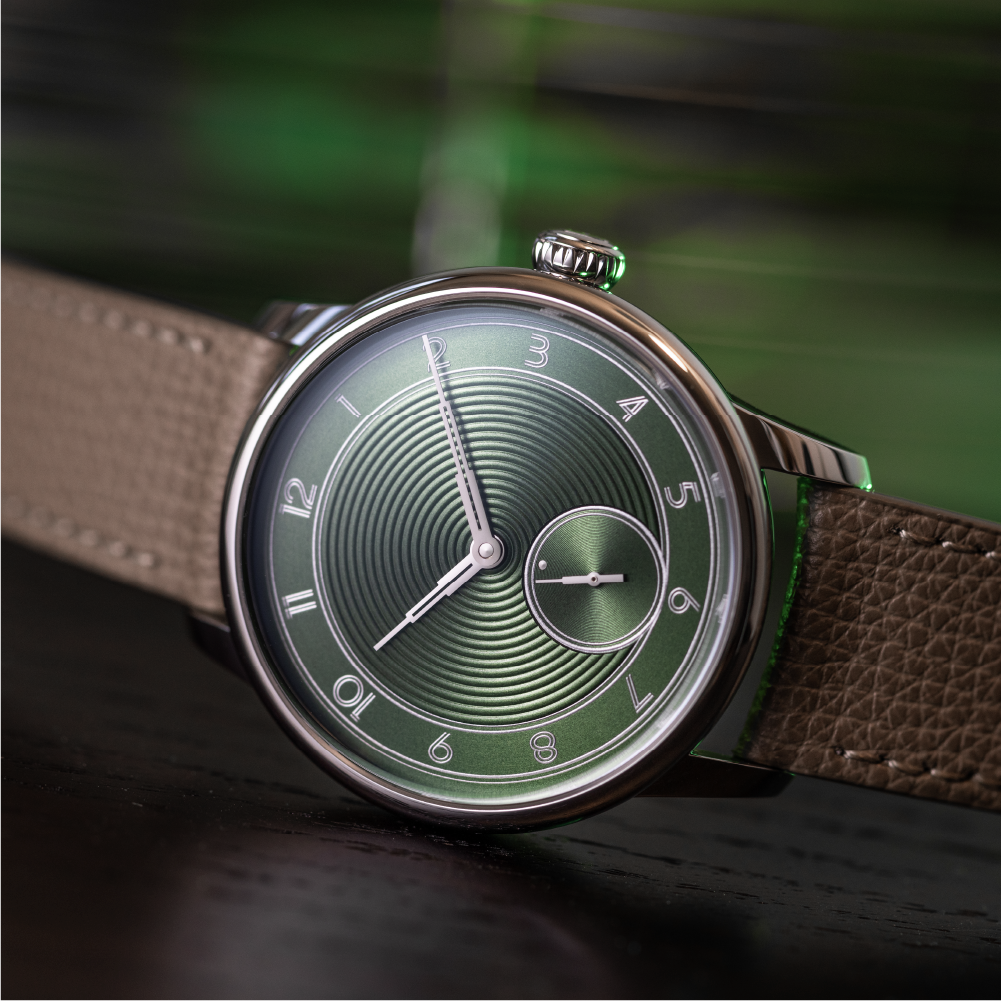 Louis Erard x Horophile La Petite Seconde Metropolis Green