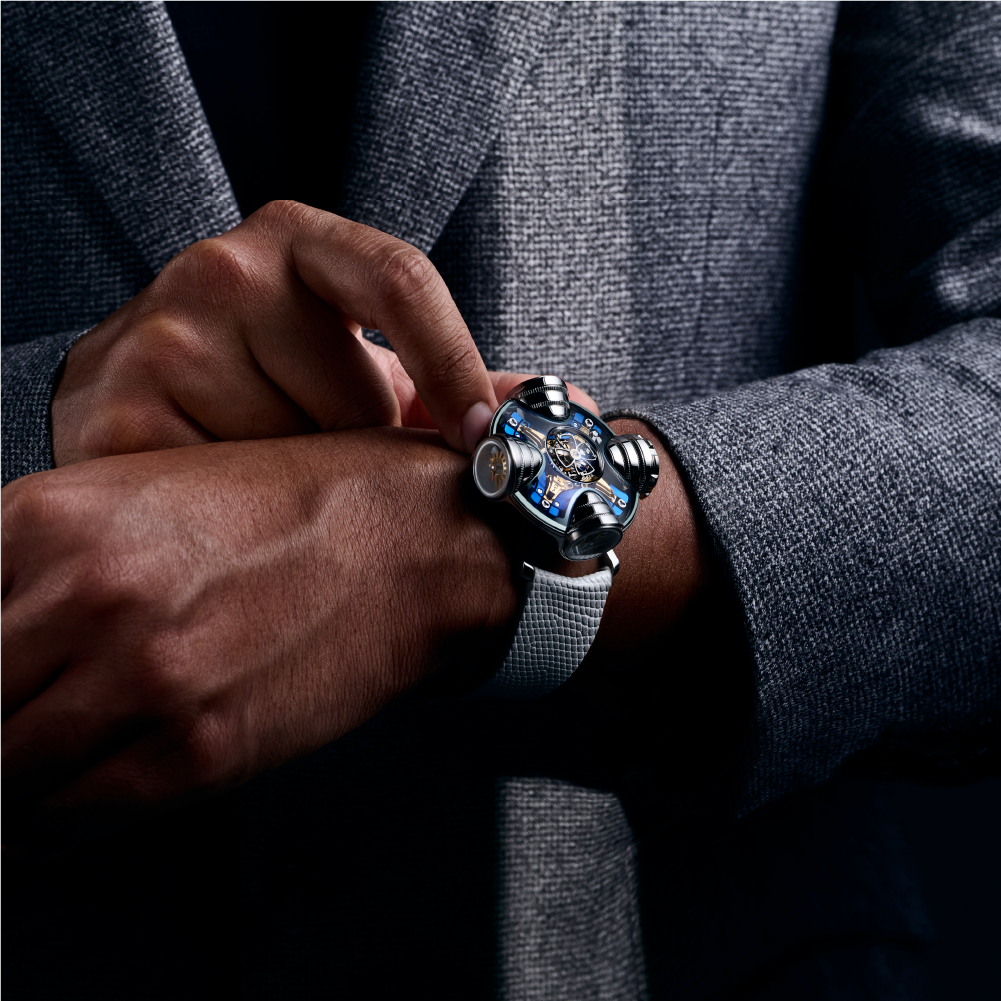 MB&F Horological Machine N°11 Art Deco (Blue Edition)