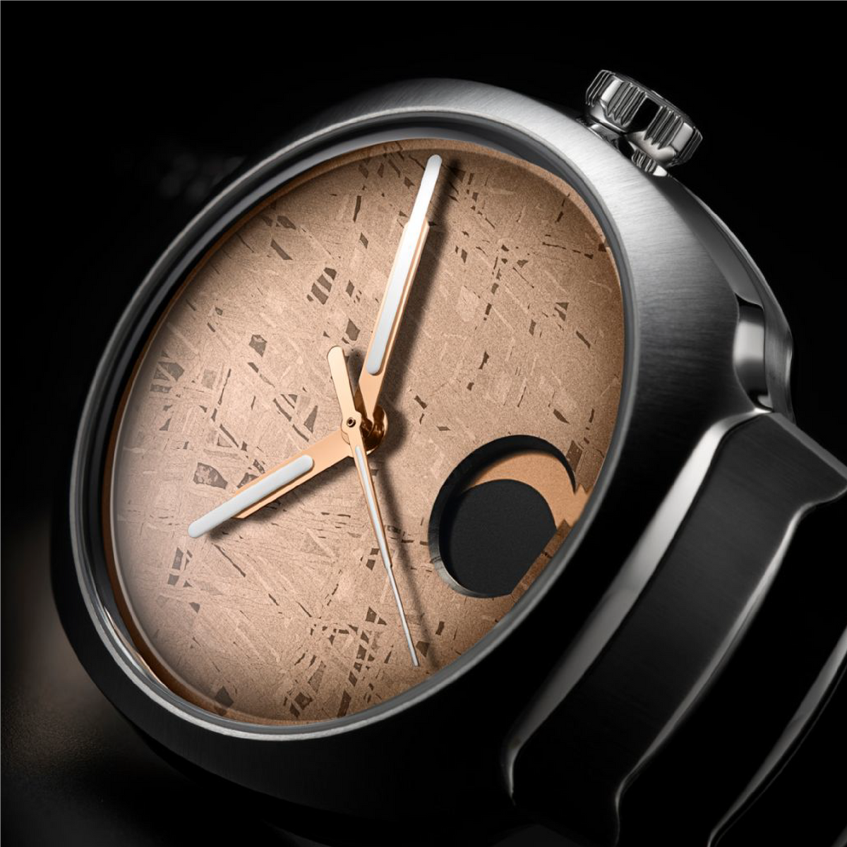 H. Moser & Cie Streamliner Perpetual Moon Concept Meteorite