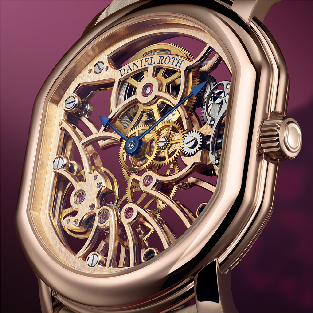 Daniel Roth Extra Plat Rose Gold Skeleton