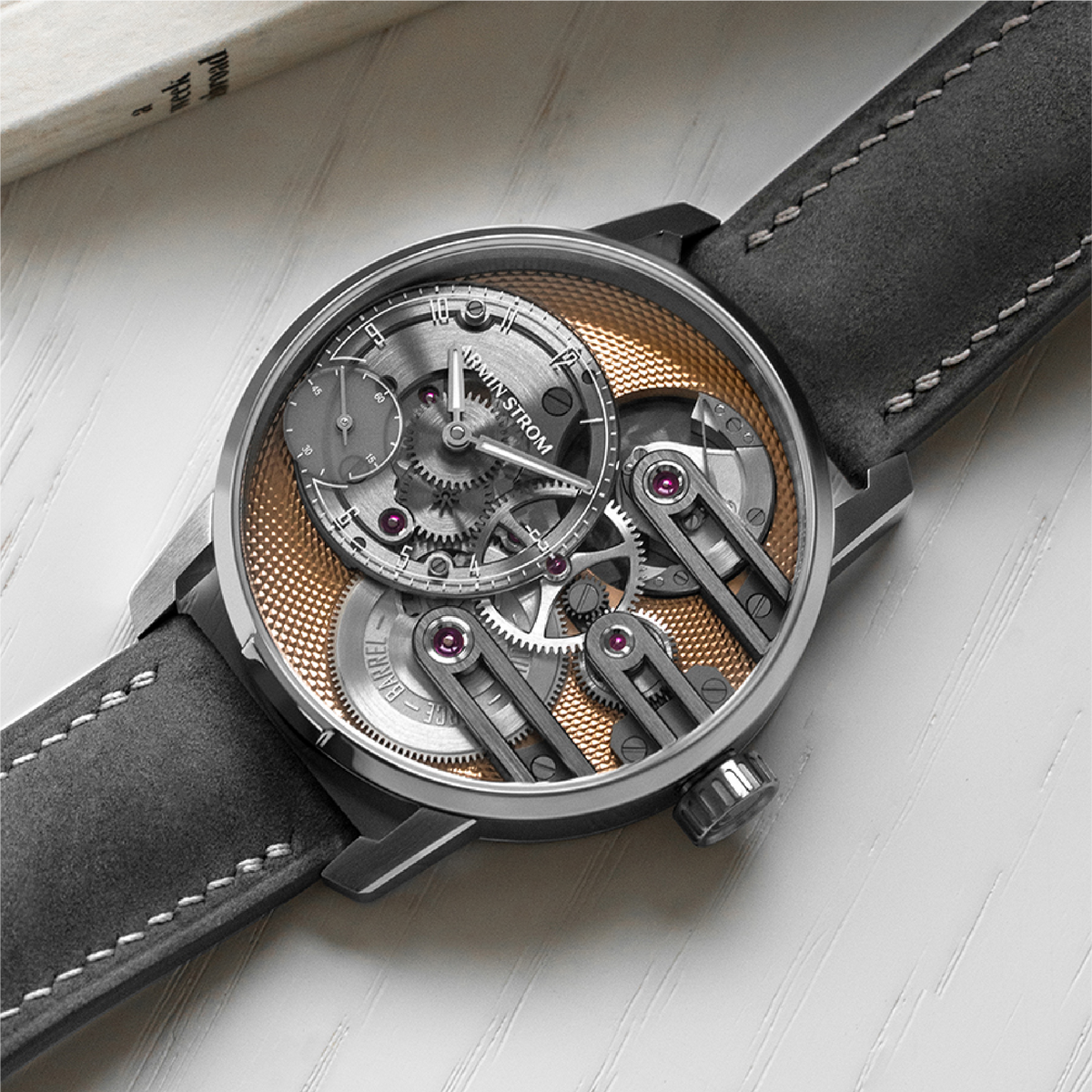 Armin Strom Gravity Equal Force Ultimate Sapphire Salmon