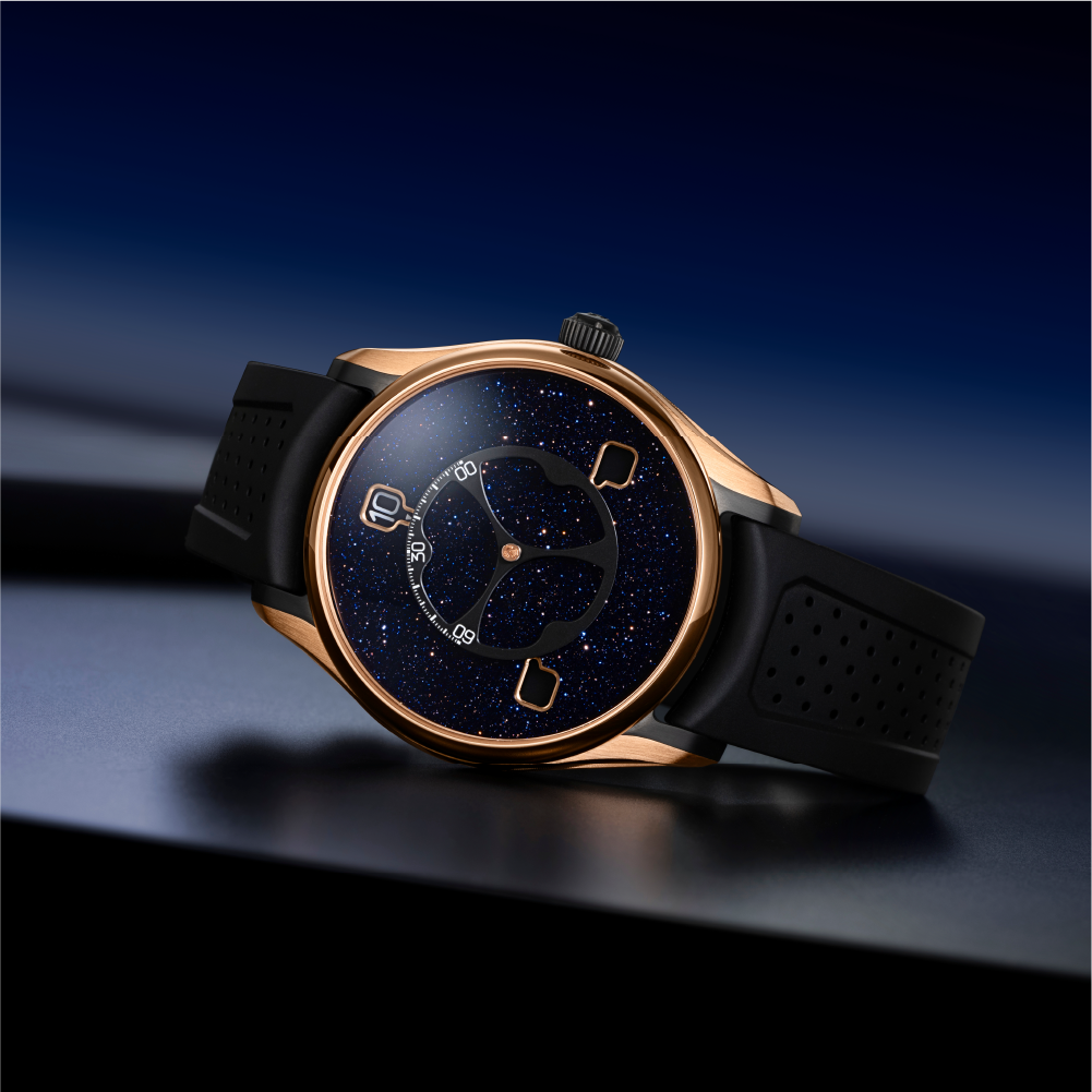 H. Moser & Cie Pioneer Flying Hours Aventurine