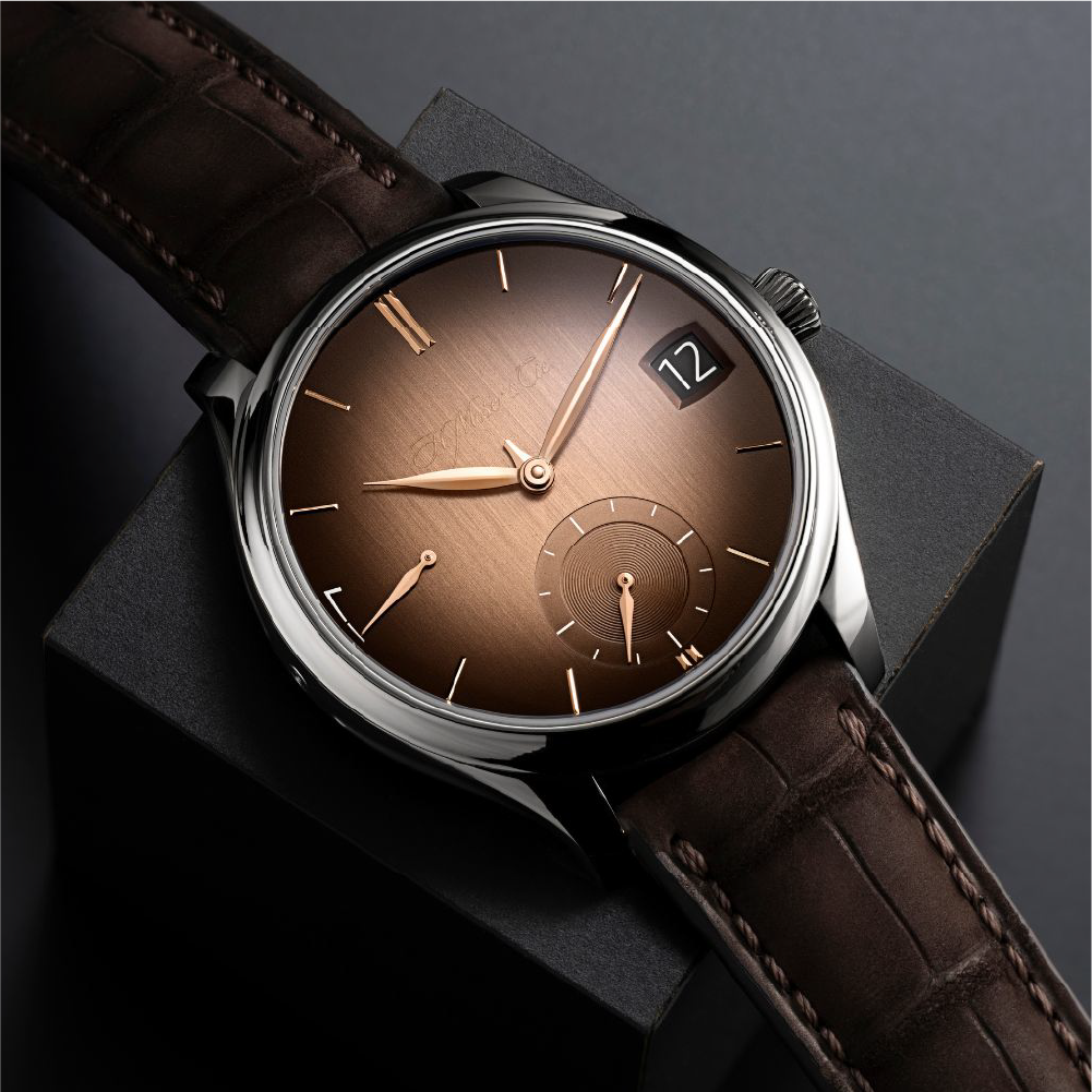 H. Moser & Cie Endeavour Perpetual Calendar Smoked Salmon
