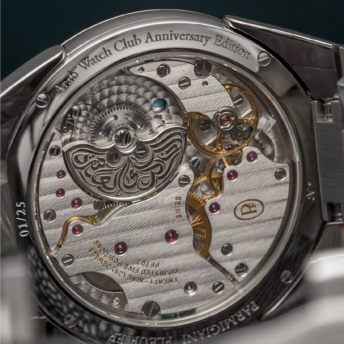 Parmigiani Fleurier AWC x Tonda PF Micro-Rotor No Date Steel Platinum