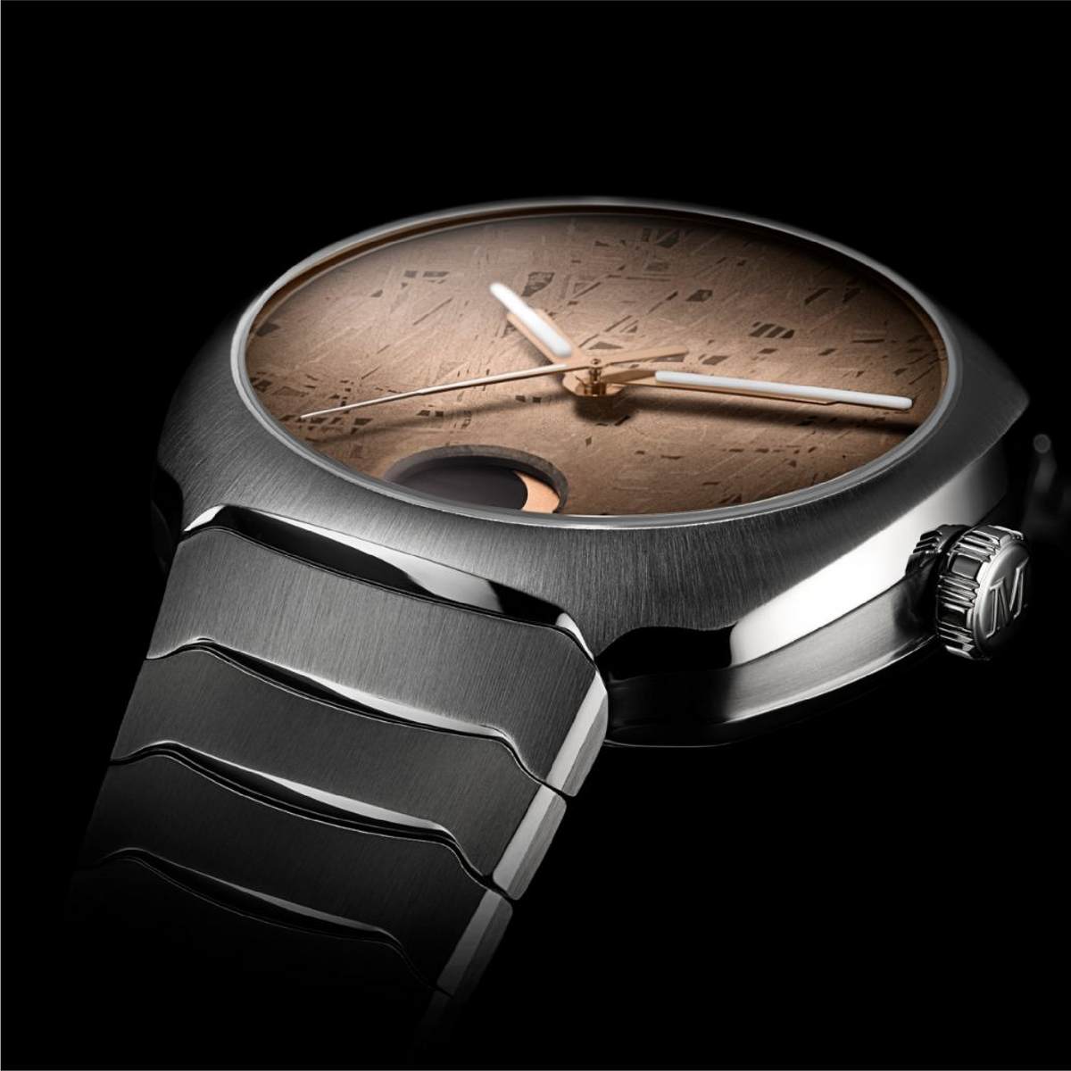 H. Moser & Cie Streamliner Perpetual Moon Concept Meteorite