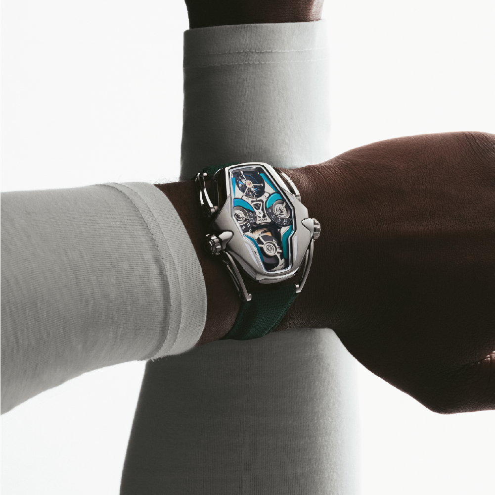 MB&F Horological Machine 12 The Guardian Green