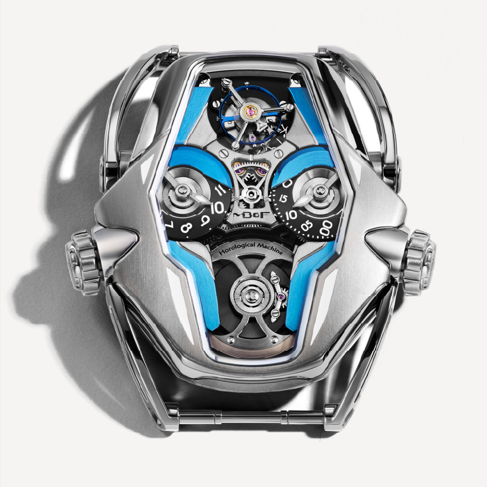 MB&F Horological Machine 12 The Guardian Blue