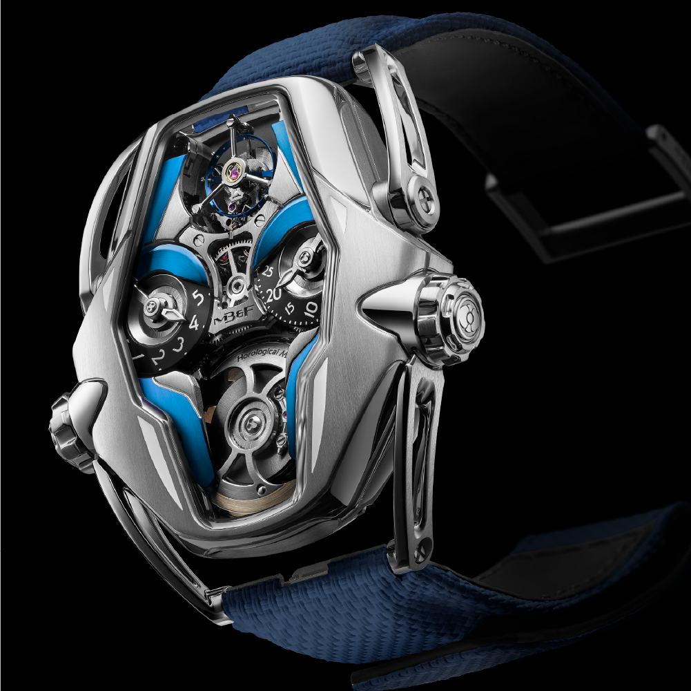 MB&F Horological Machine 12 The Guardian Blue