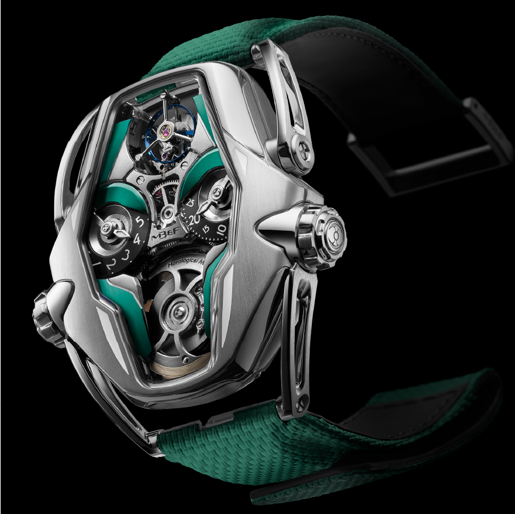 MB&F Horological Machine 12 The Guardian Green