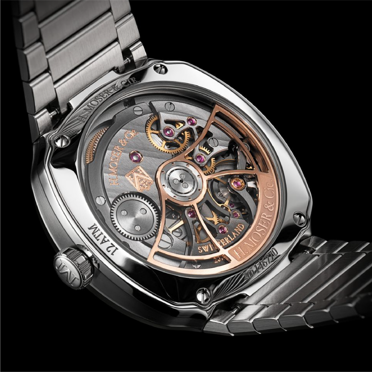 H. Moser & Cie Streamliner Perpetual Moon Concept Meteorite