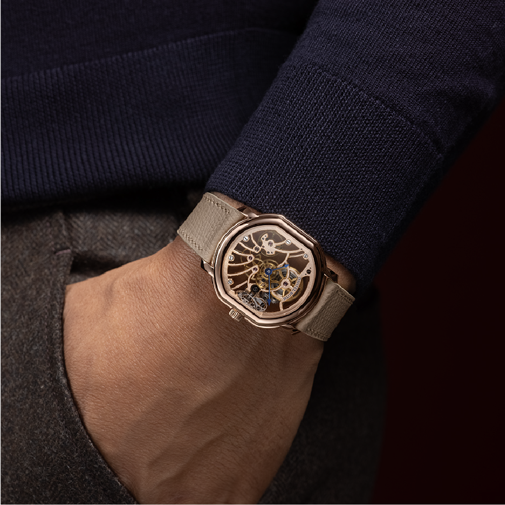 Daniel Roth Extra Plat Rose Gold Skeleton