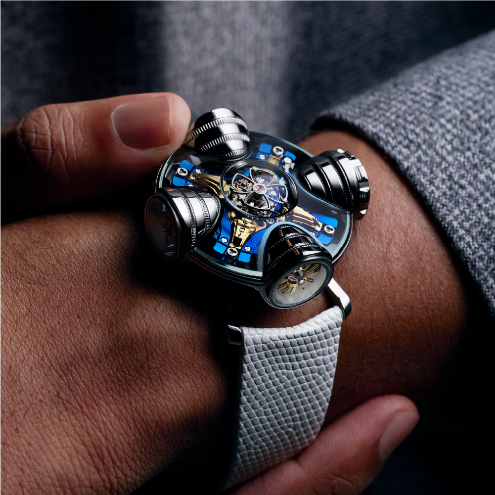 MB&F Horological Machine N°11 Art Deco (Blue Edition)