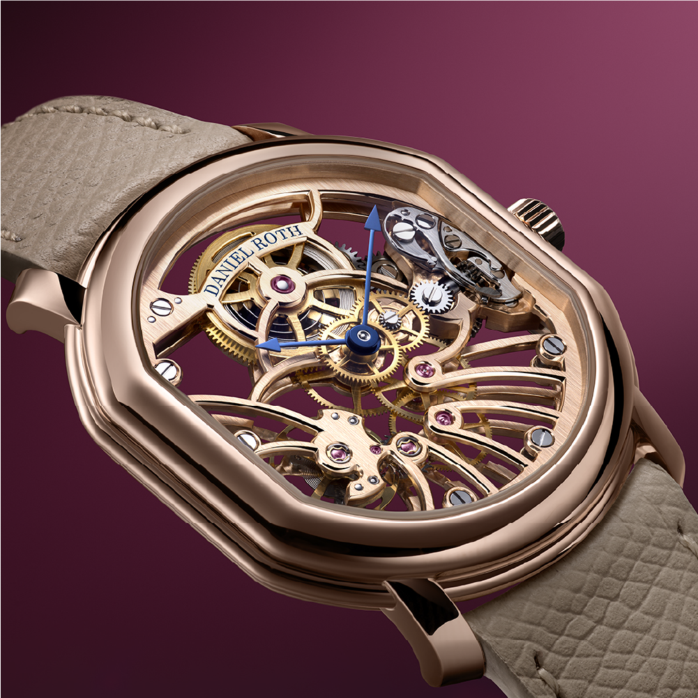 Daniel Roth Extra Plat Rose Gold Skeleton