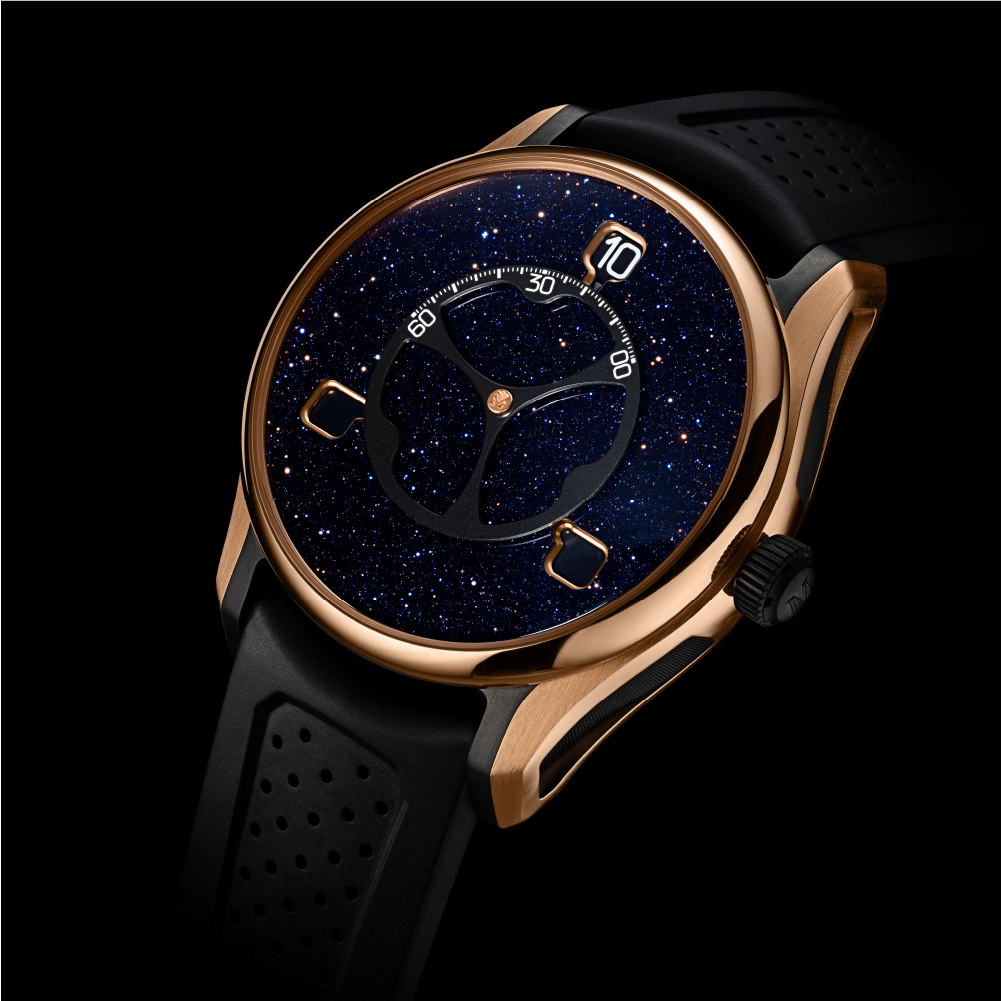 H. Moser & Cie Pioneer Flying Hours Aventurine