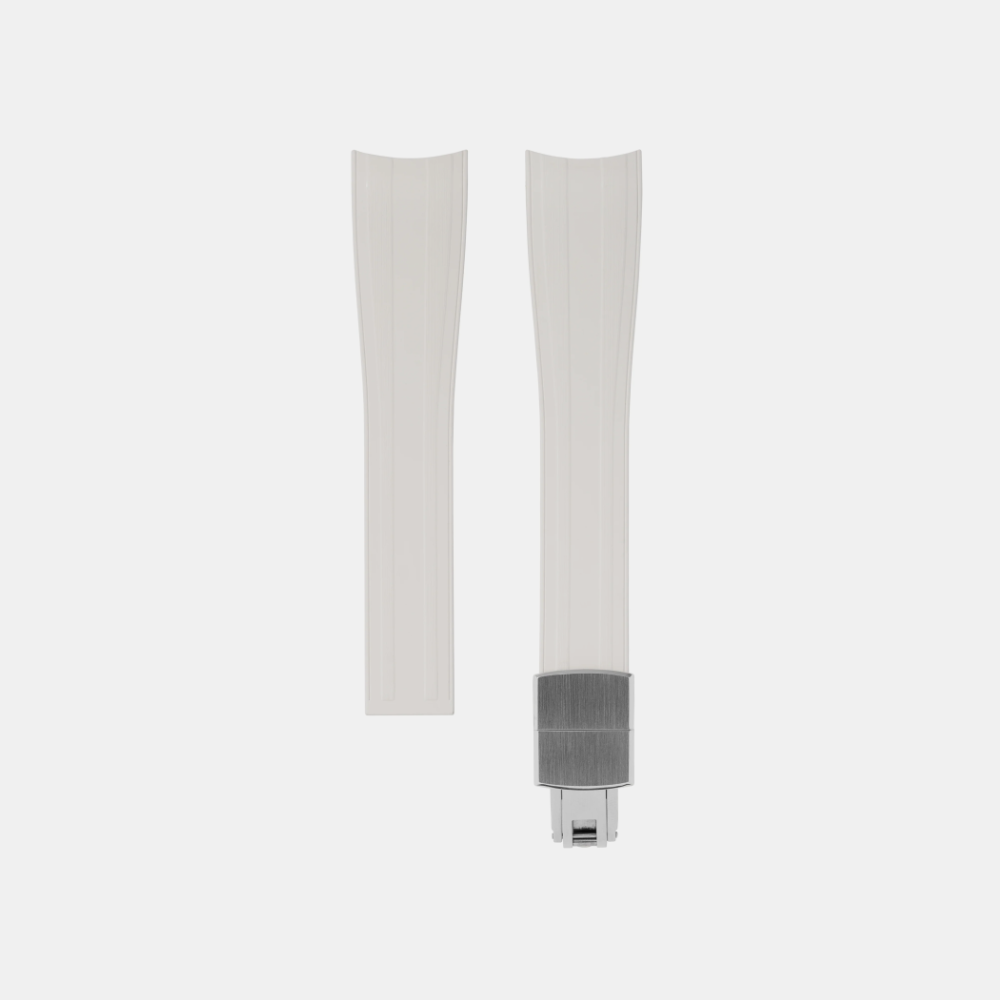 Delugs CTS Rubber Strap for Rolex Submariner 41mm – White