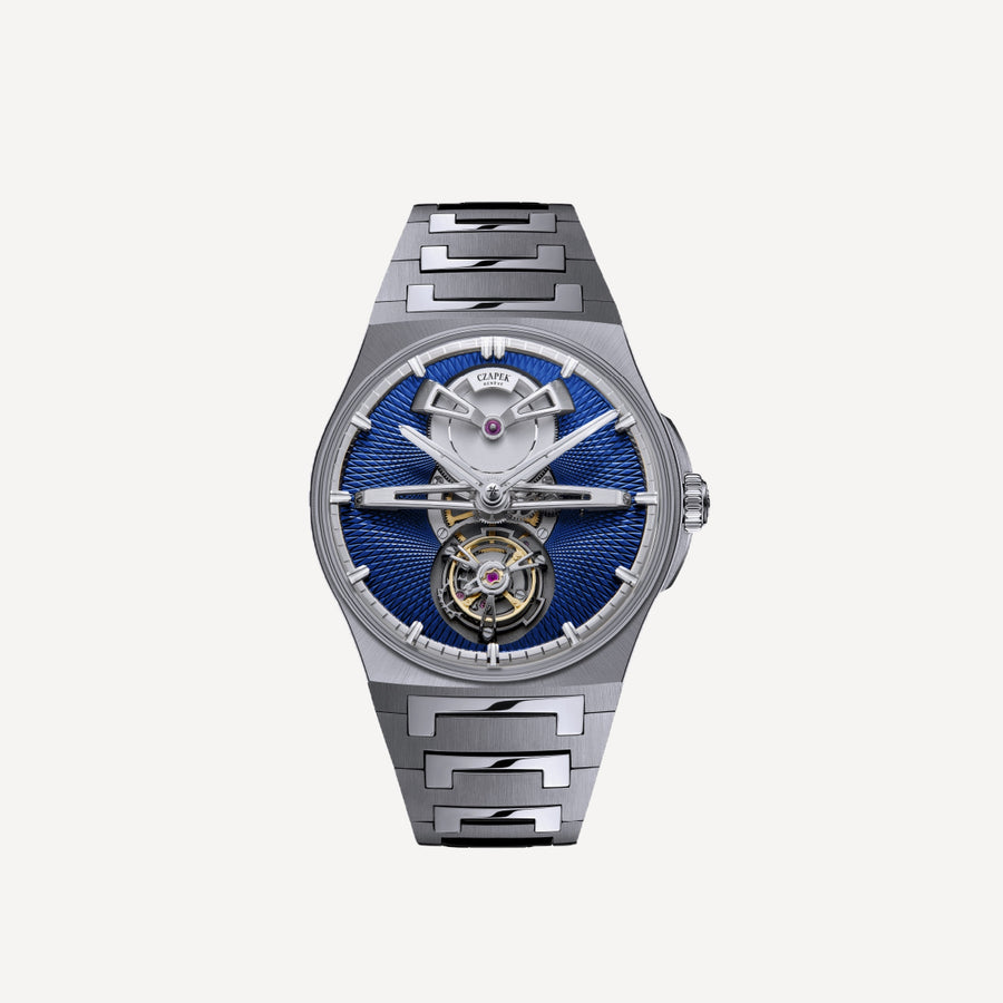 CZAPEK Antarctique Tourbillon Titanium Cosmic Blue