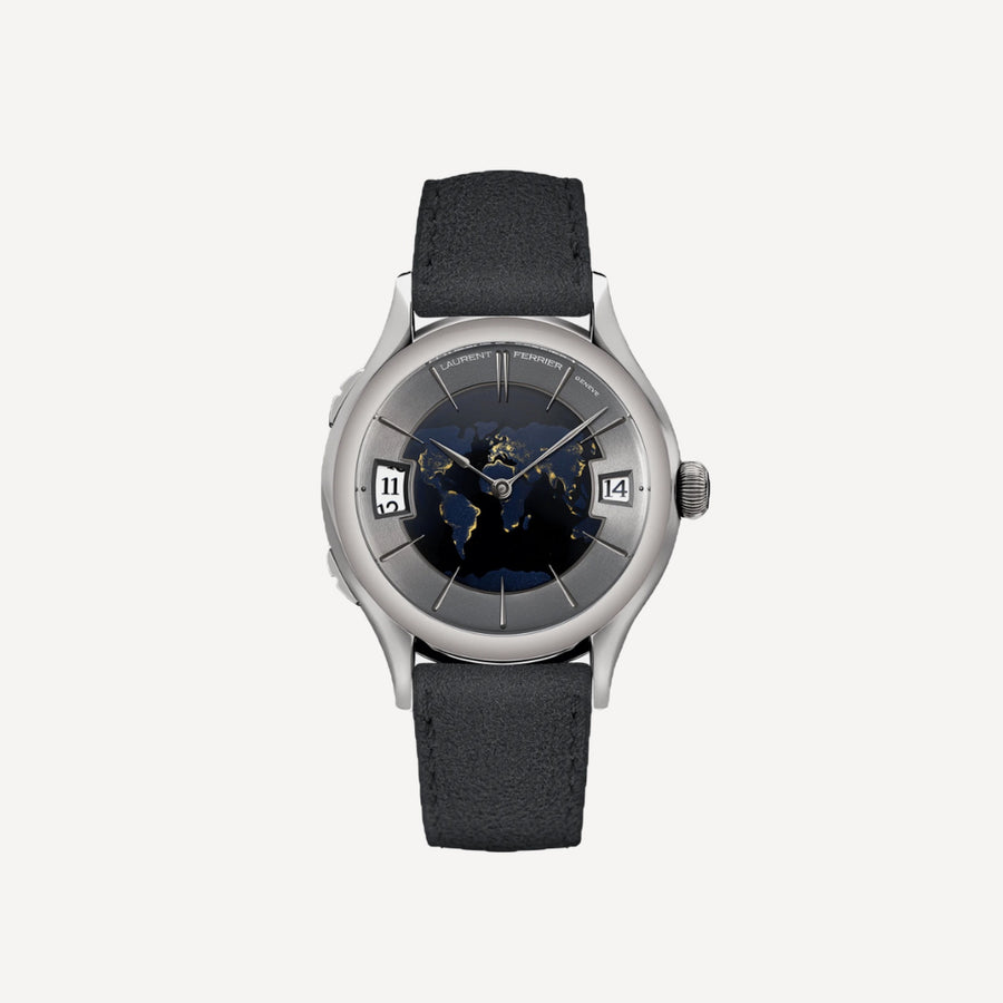 Laurent Ferrier Classic Traveller Globe Night Blue
