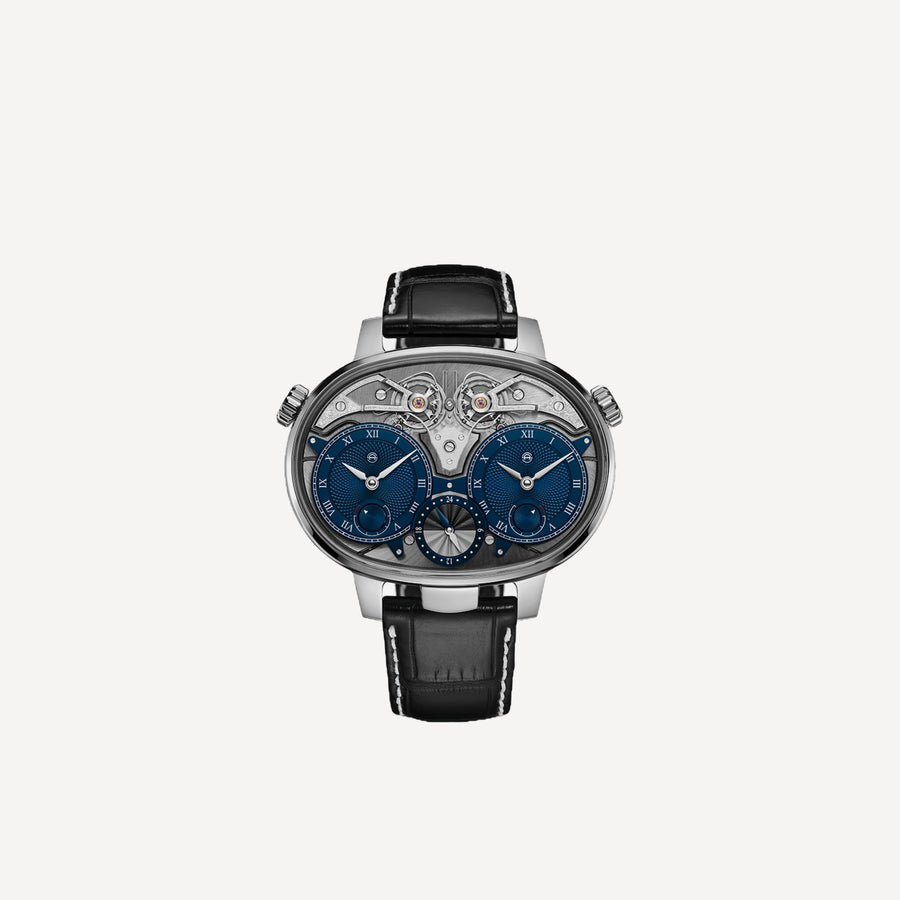 Armin Strom Dual Time Resonance Manufacture Edition White Gold