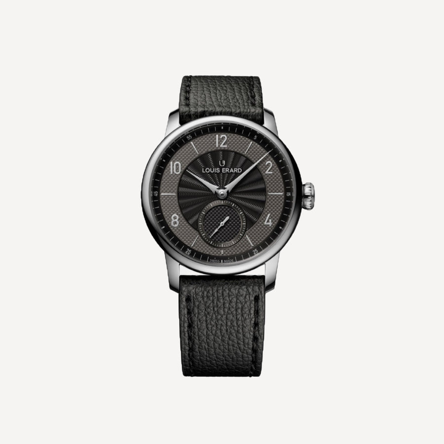 Louis Erard Excellence Petite Seconde Guilloché anthracite black