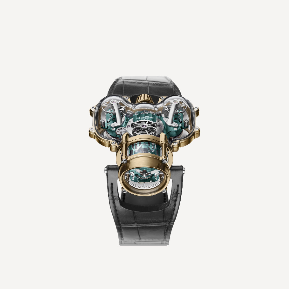 MB&F Horological Machine N°9 'Sapphire Vision' Yellow Gold