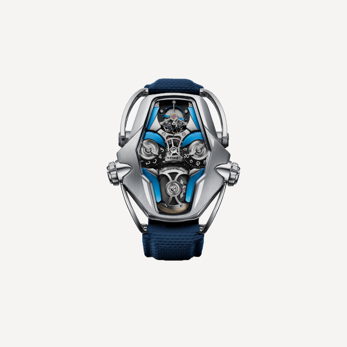 MB&F Horological Machine 12 The Guardian Blue