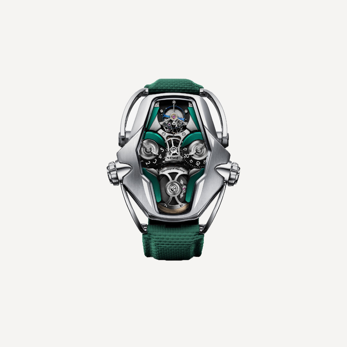 MB&F Horological Machine 12 The Guardian Green