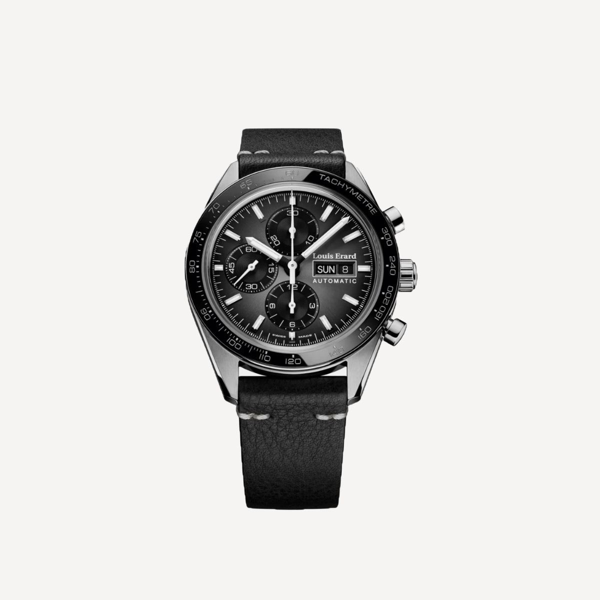 Louis Erard La Sportive Titanium Limited Edition Grey/Black