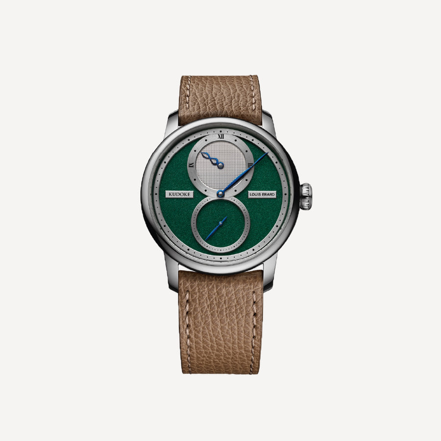 Le Régulateur Louis Erard x Kudoke Forest Green