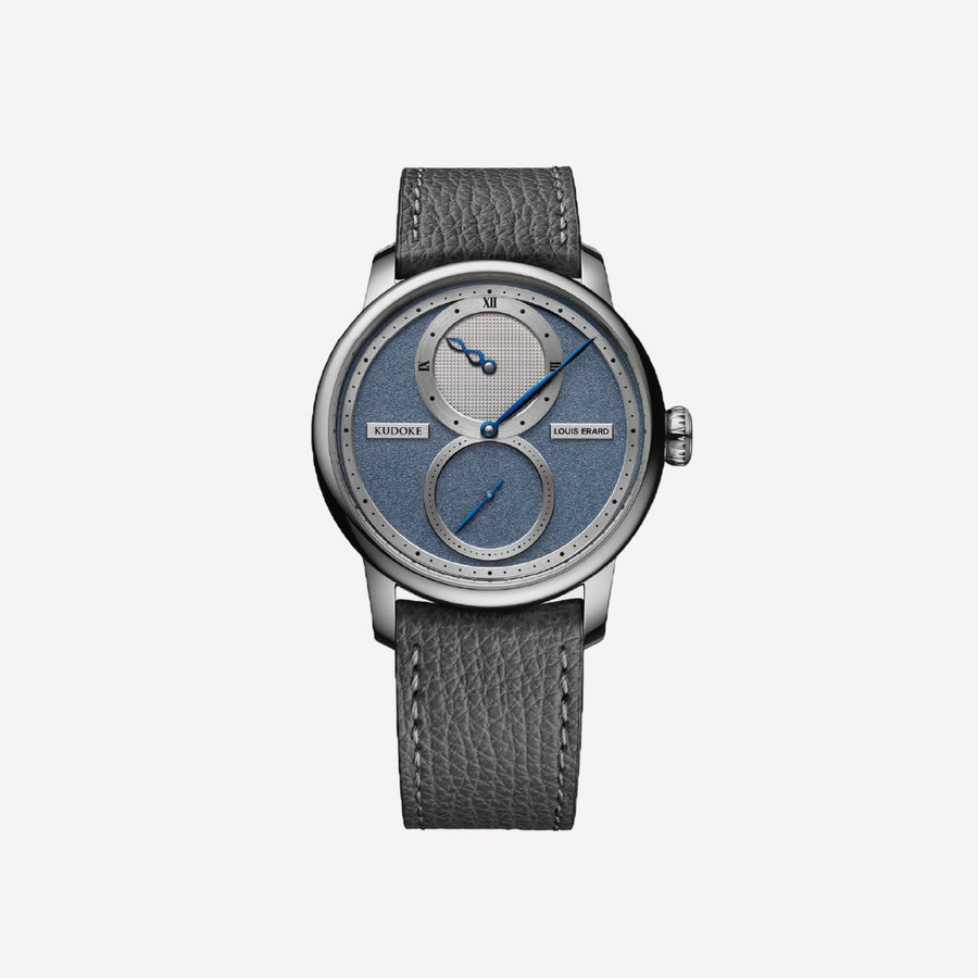 Le Régulateur Louis Erard x Kudoke Light Blue