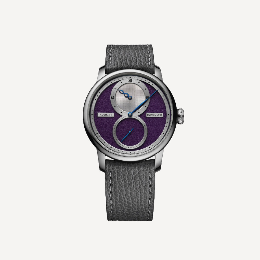 Le Régulateur Louis Erard x Kudoke Purple
