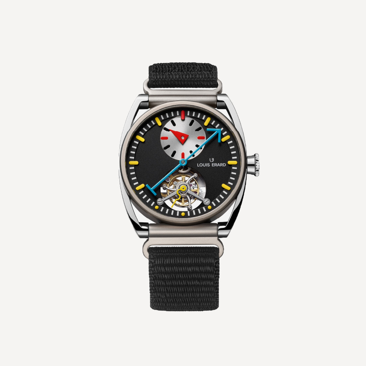 Le Régulateur Tourbillon Louis Erard x Alain Silberstein Black
