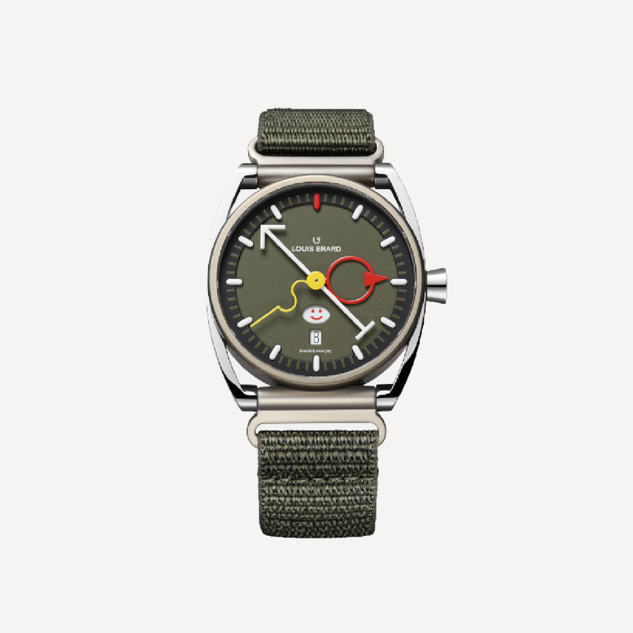 Louis Erard x Alain Silberstein: Le Semaine Khaki