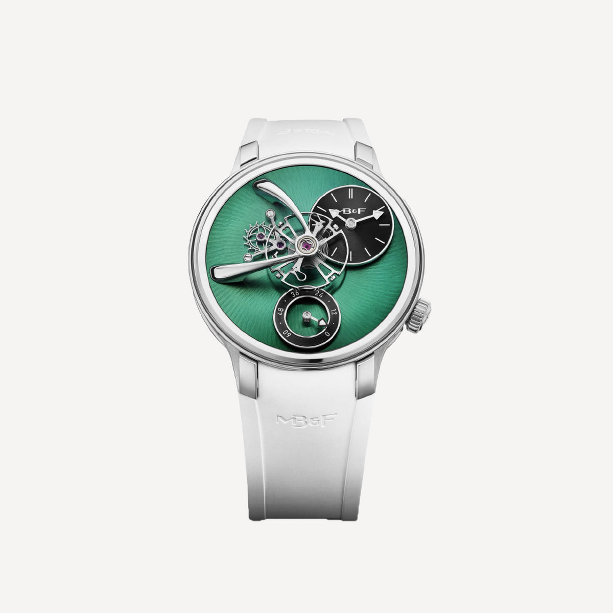 MB&F Legacy Machine 101 EVO Ti Green