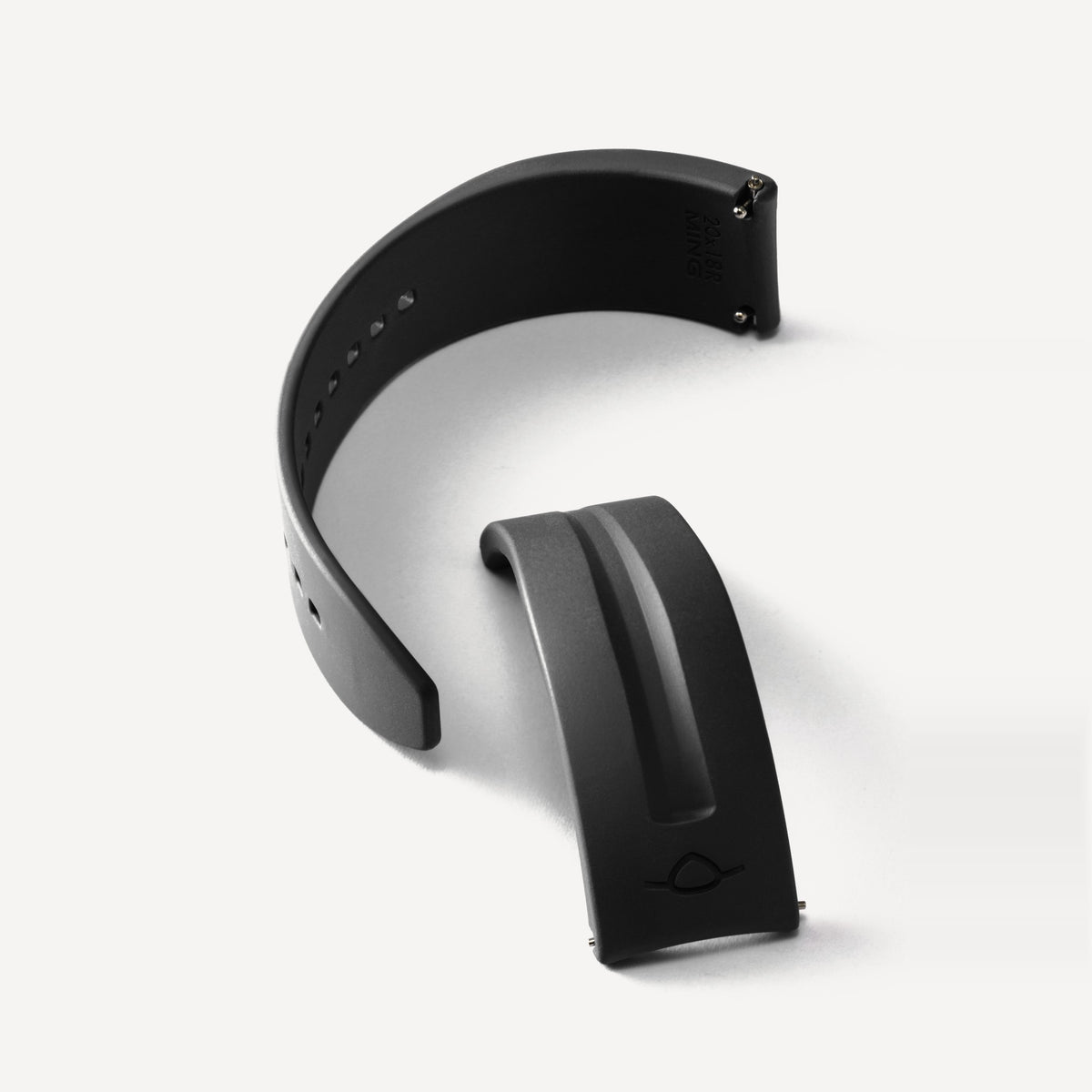 MING FKM Rubber Strap
