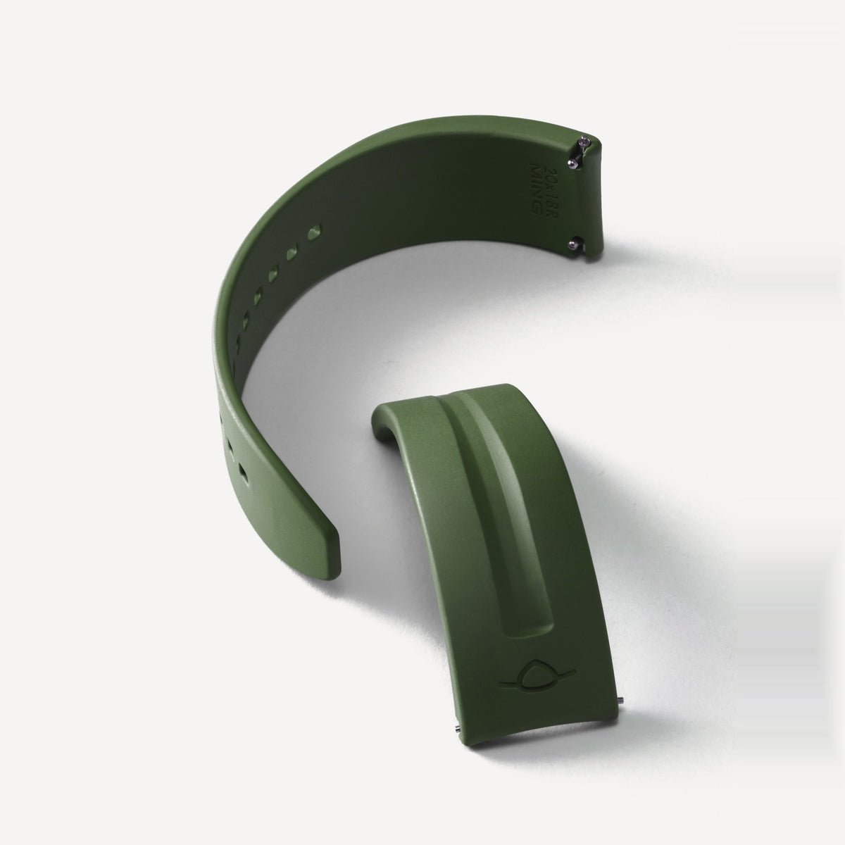 MING FKM Rubber Strap