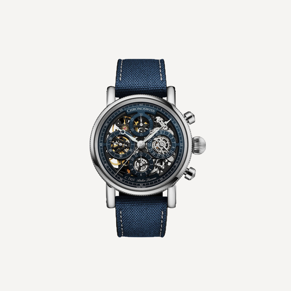 chronoswiss Opus Chronograph Titanium Blue