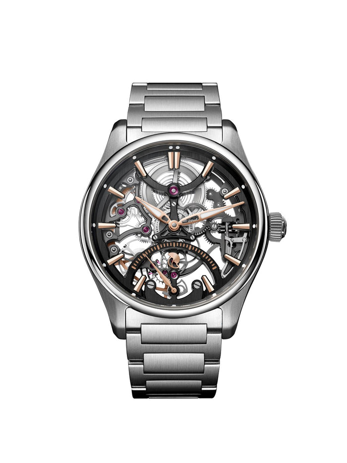 H. Moser & Cie. Pioneer Skeleton Retrograde Seconds