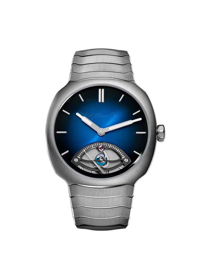 H. Moser & Cie. Streamliner Retrograde Seconds Midnight Blue