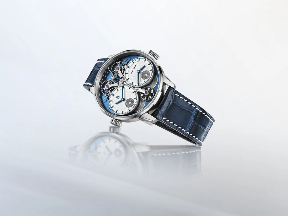 Armin Strom Dual Time GMT Resonance Manufacture Edition Blue