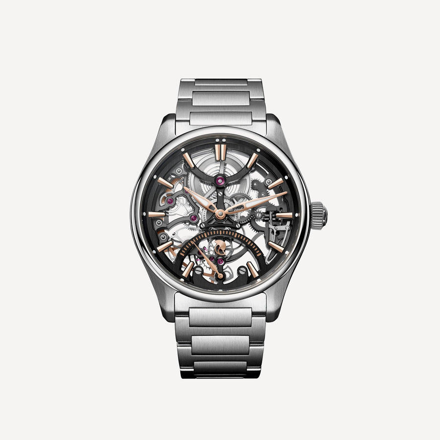 H. Moser & Cie Pioneer Skeleton Retrograde Seconds