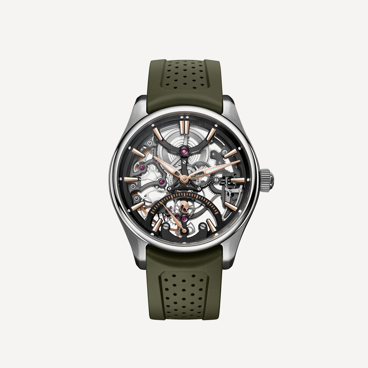 H. Moser & Cie Pioneer Skeleton Retrograde Seconds