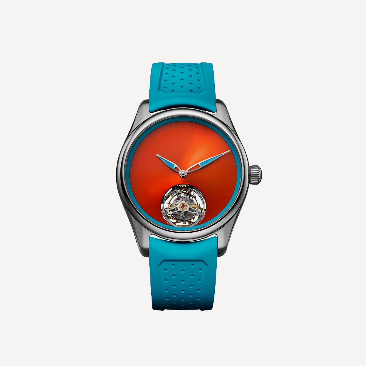 H. Moser & Cie Pioneer Tourbillon Spiced Aqua