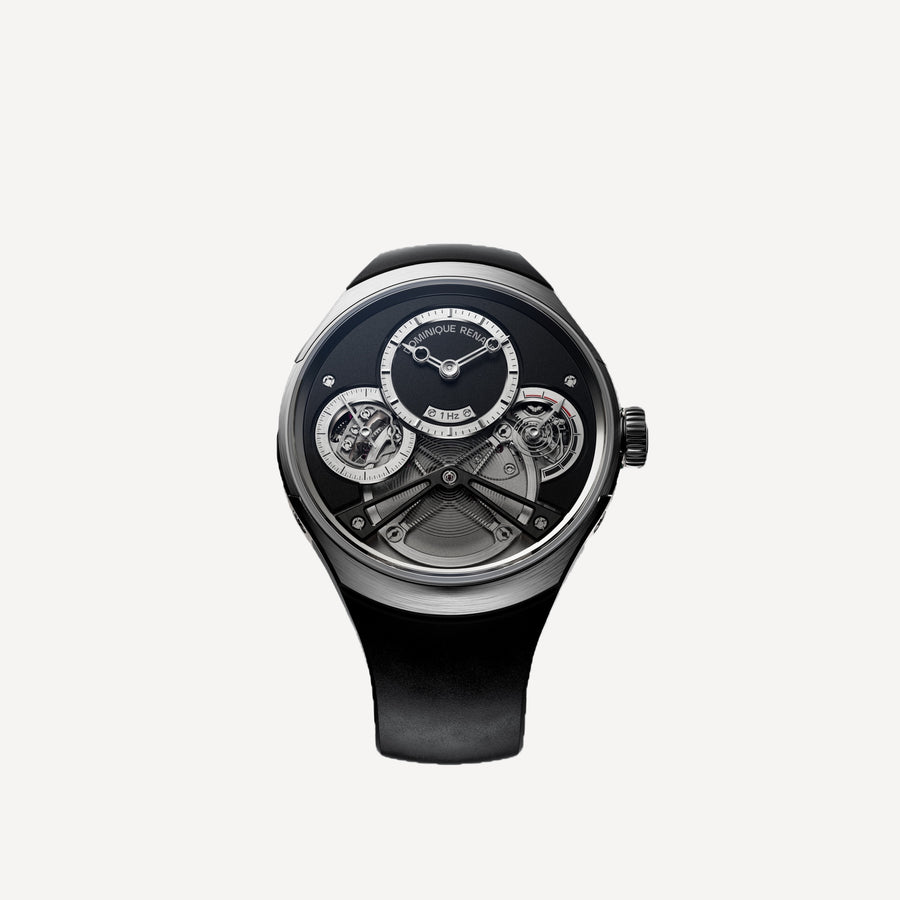 Dominique Renaud Pulse60 Titanium Black Dial