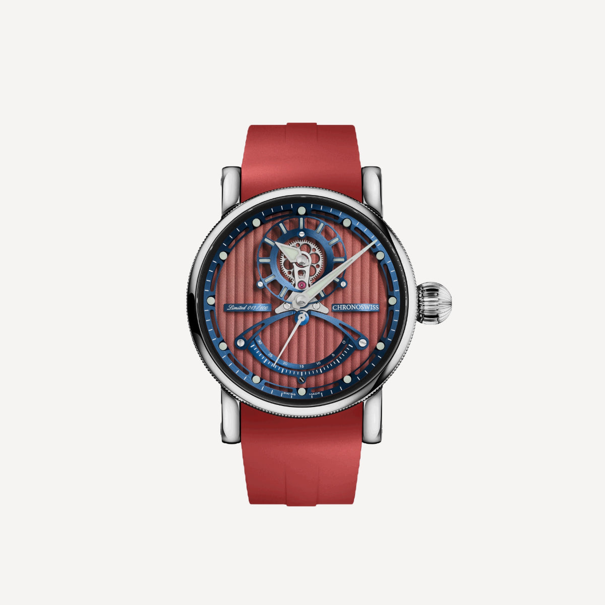 chronoswiss Resec Vertical Red Manufacture